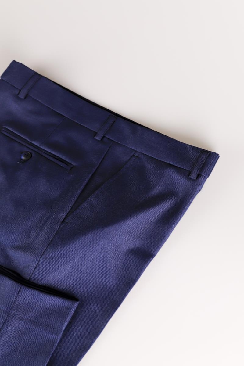 Slim Fit Pantolon - Lacivert