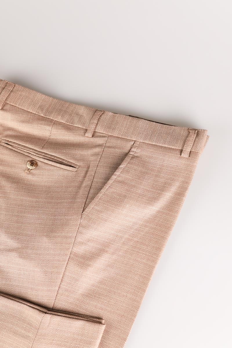 Slim Fit Pantolon - Bej