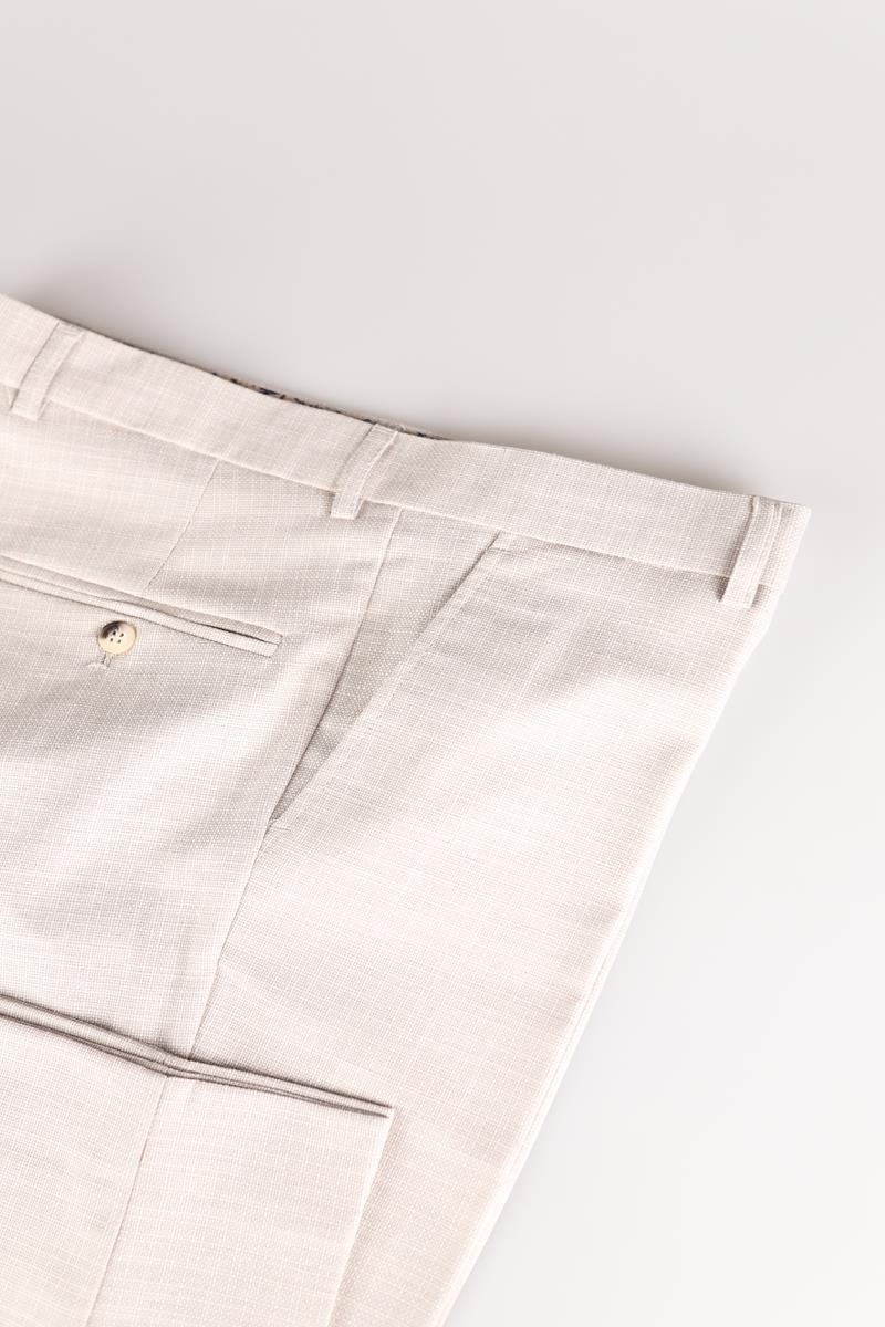 Slim Fit Pantolon - Açık Bej