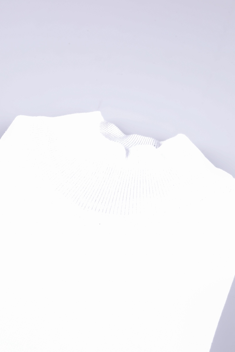 Yarım Balıkçı Triko - Ekru