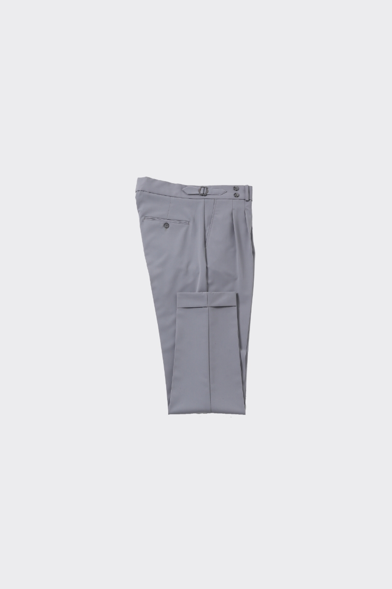 Çift Pile Pantolon - Açık Gri