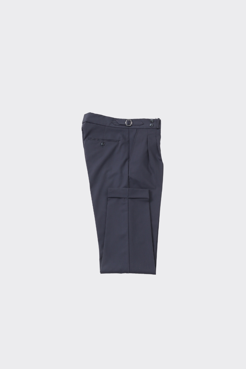Çift Pile Pantolon - Petrol Mavisi