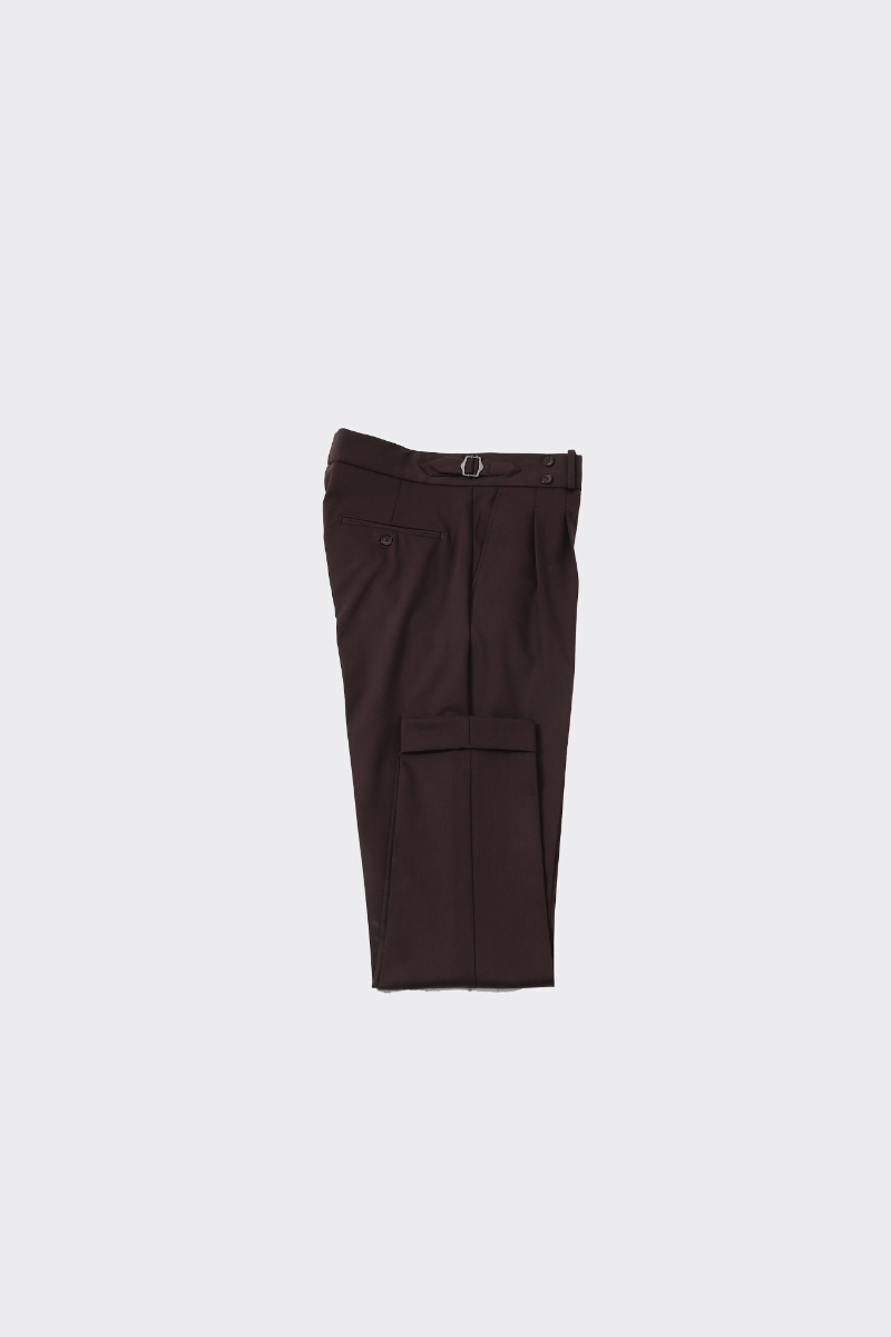 Çift Pile Pantolon - Kahverengi