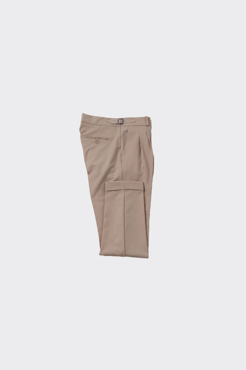 Çift Pile Pantolon - Bej