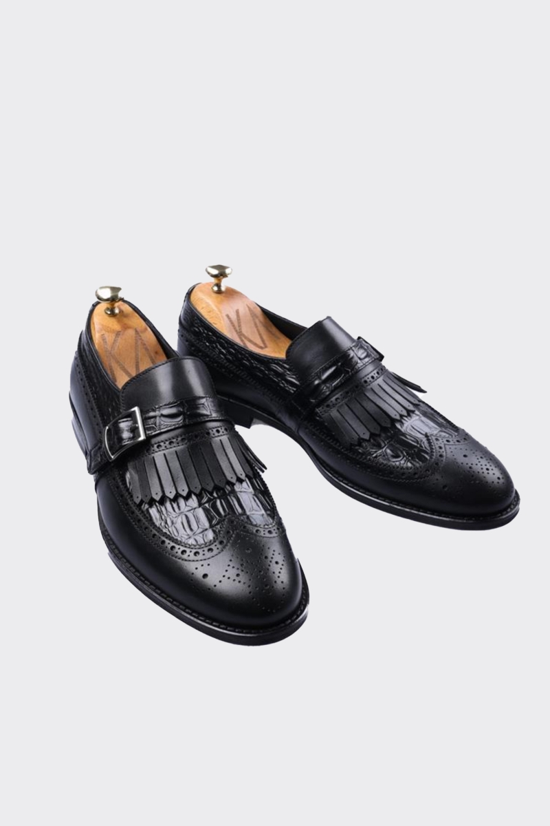 Loafer Ayakkabı - Siyah Santo Caldo