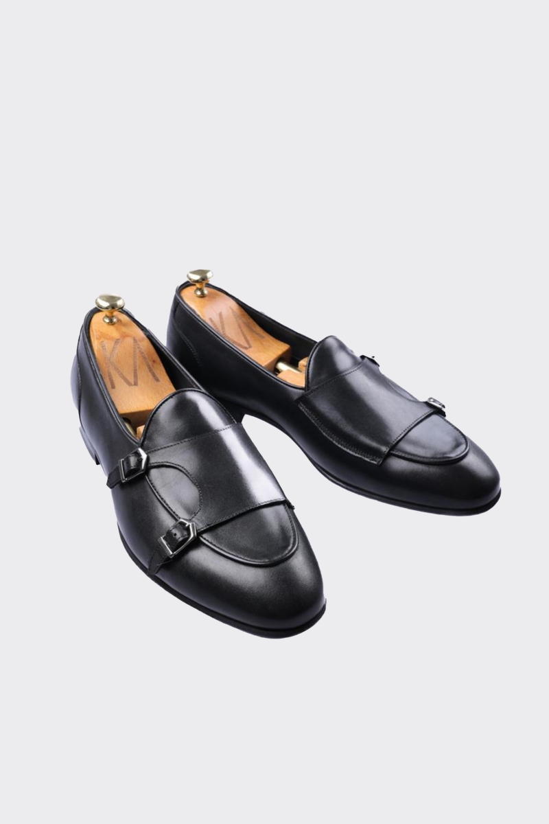 Tokalı Ayakkabı - Siyah Santo