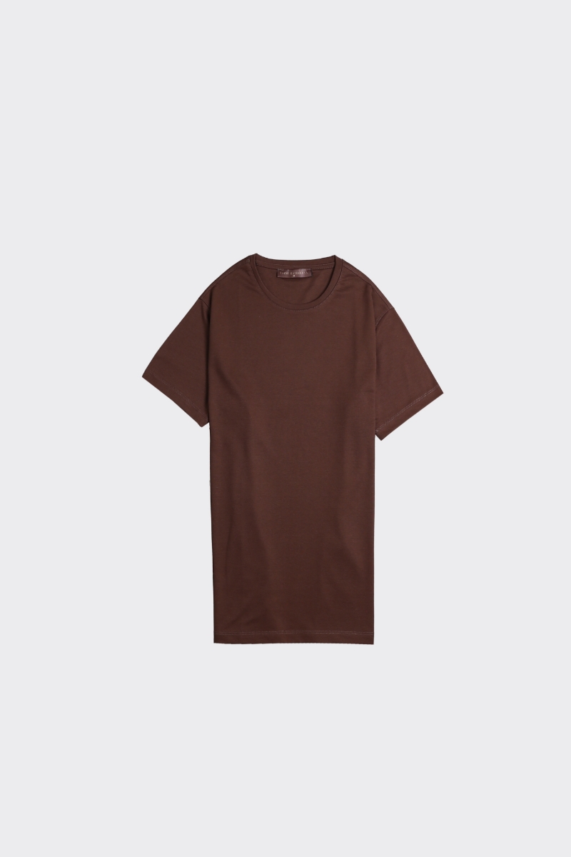 Bis.yaka K.kol T-shirt - Kahverengi