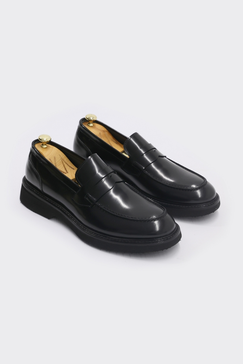 Loafer Ayakkabı - Siyah Açma