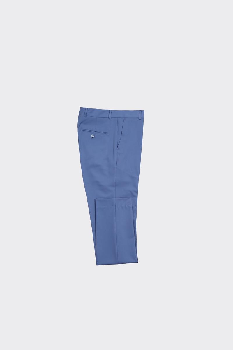 Slim Fit Pantolon - Mavi