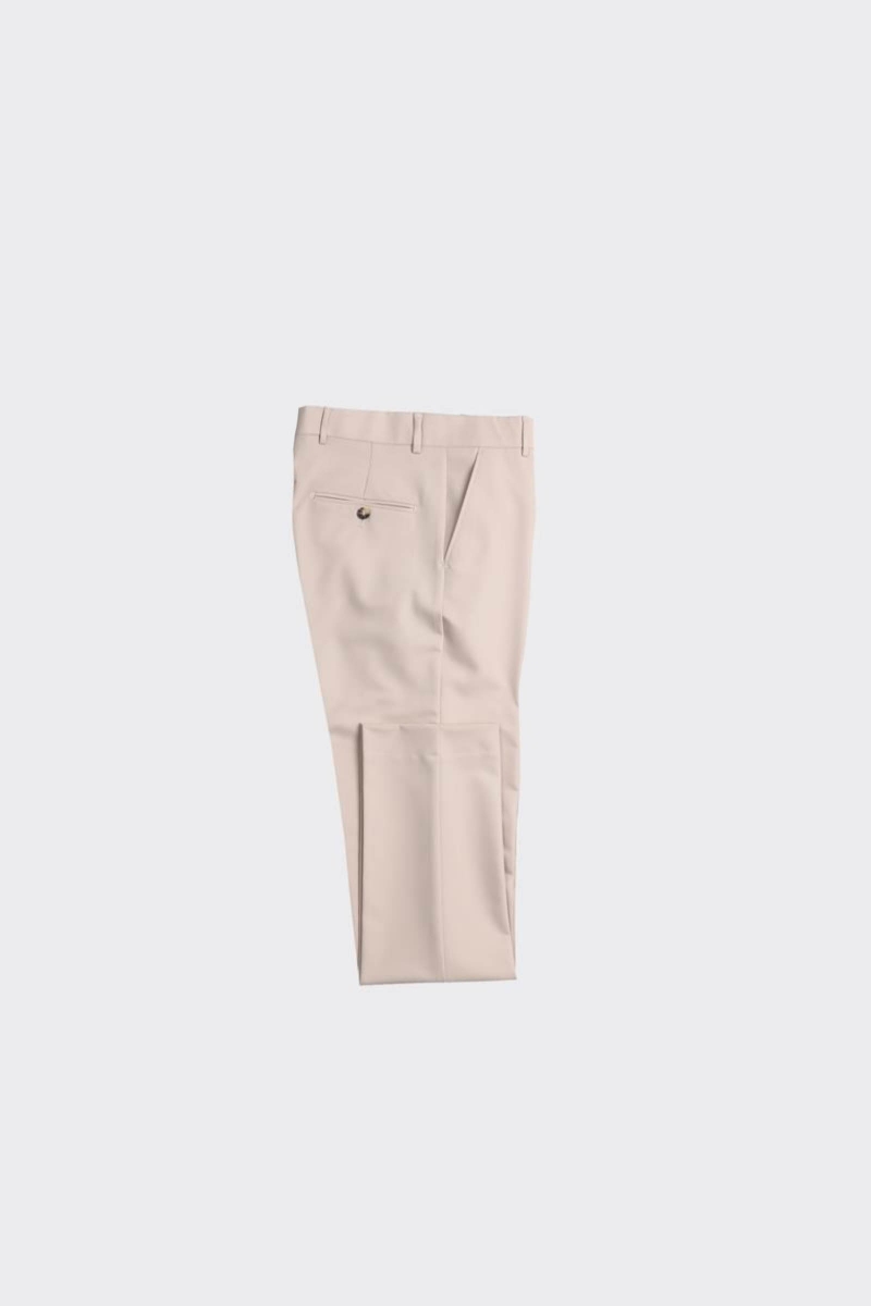 Slim Fit Pantolon - Bej