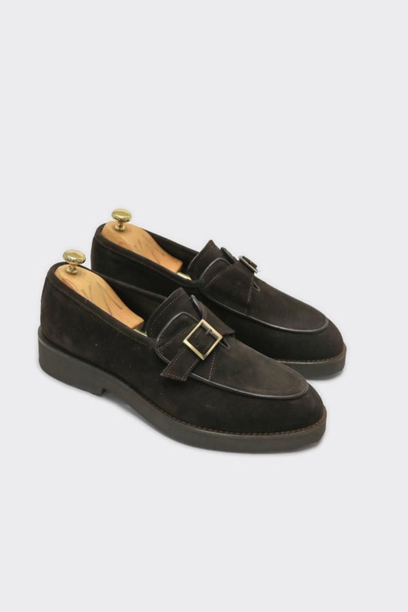 Loafer Ayakkabı - Kahve Süet