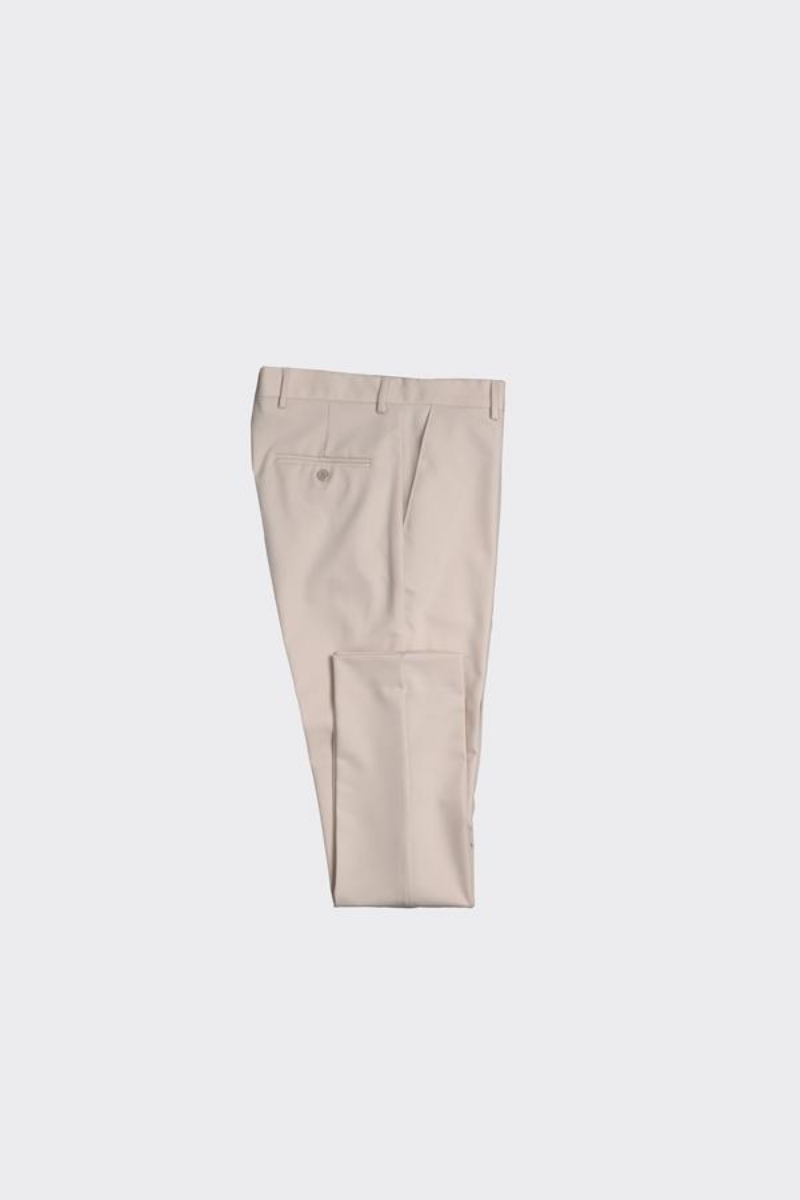 Slim Fit Pantolon - Bej