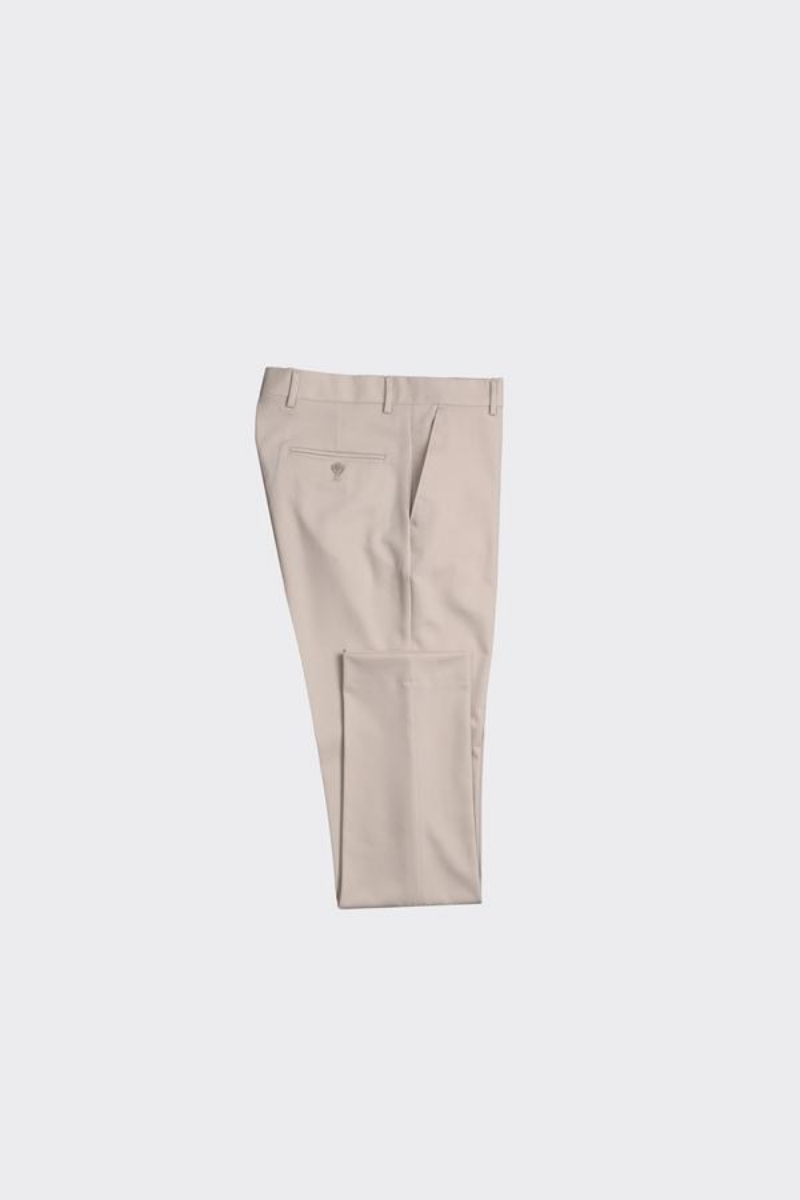 Slim Fit Pantolon - Bej
