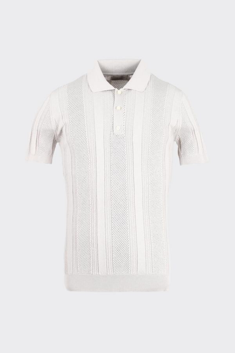 Düğm.polo Yaka K.kol T-shirt - Bej