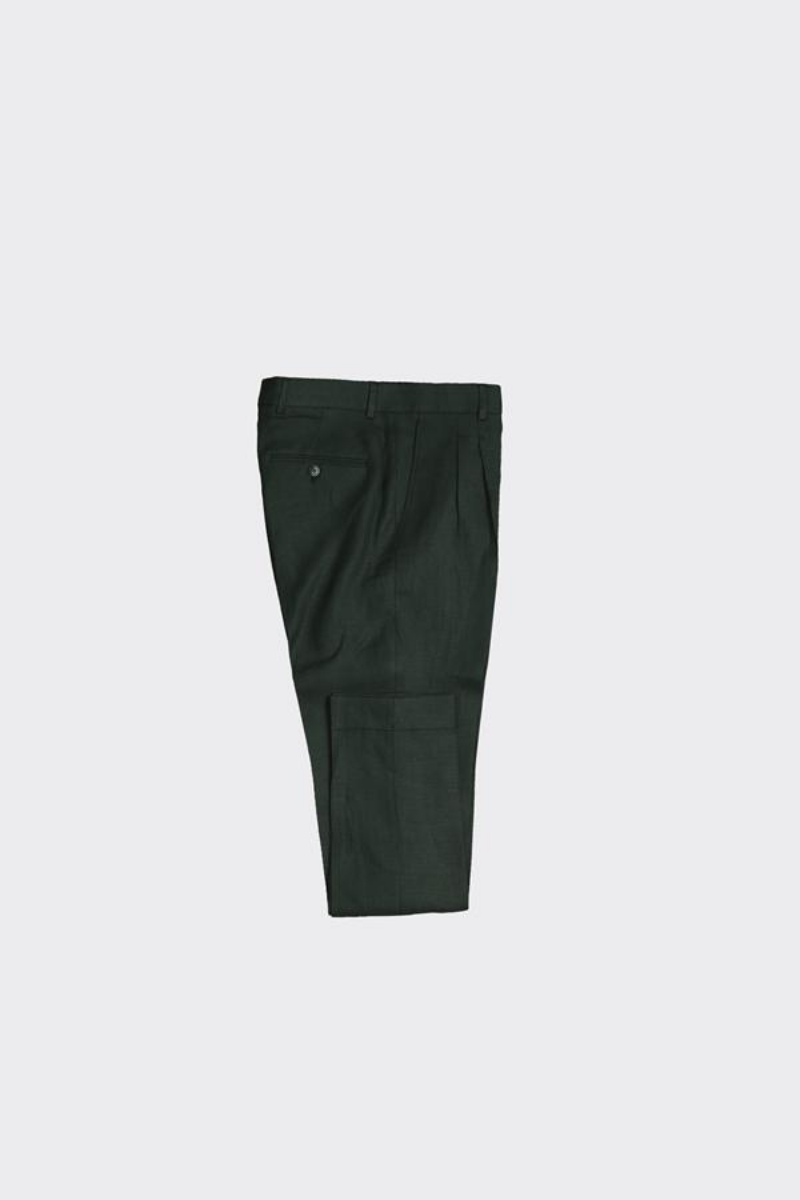Çift Pile Pantolon - Haki