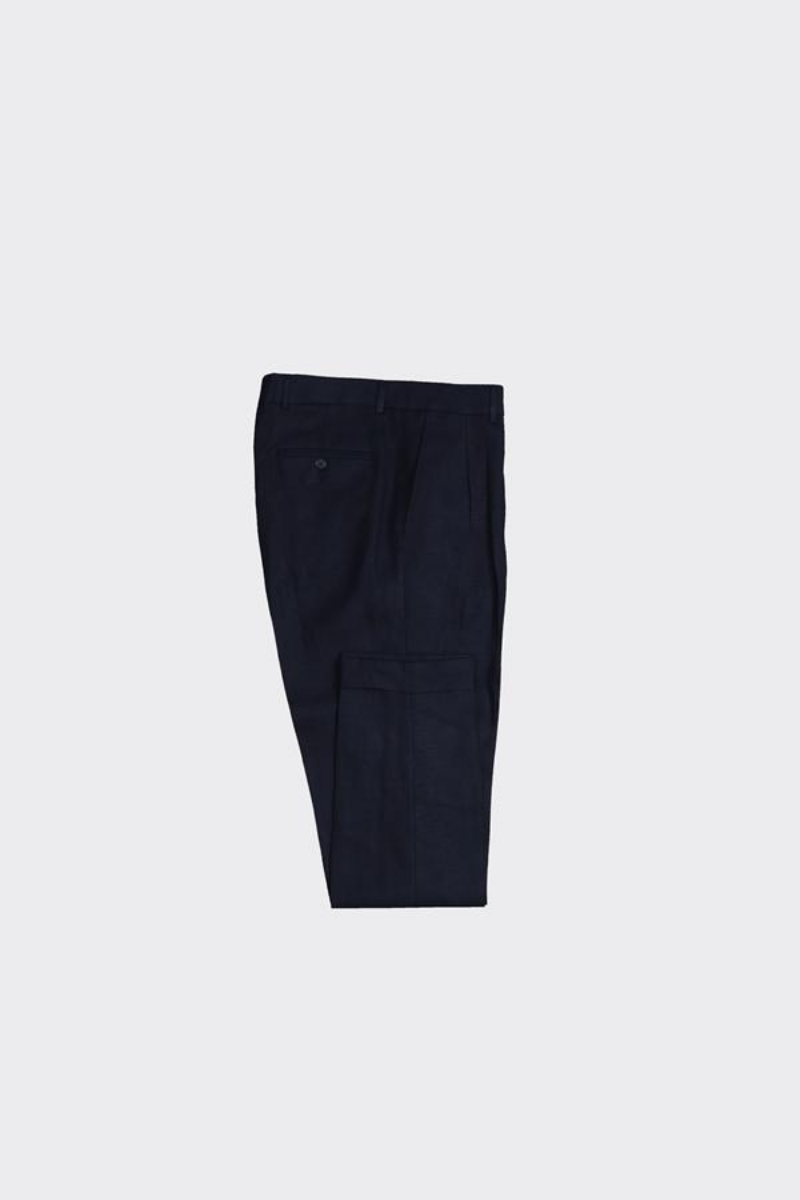 Çift Pile Pantolon - Lacivert