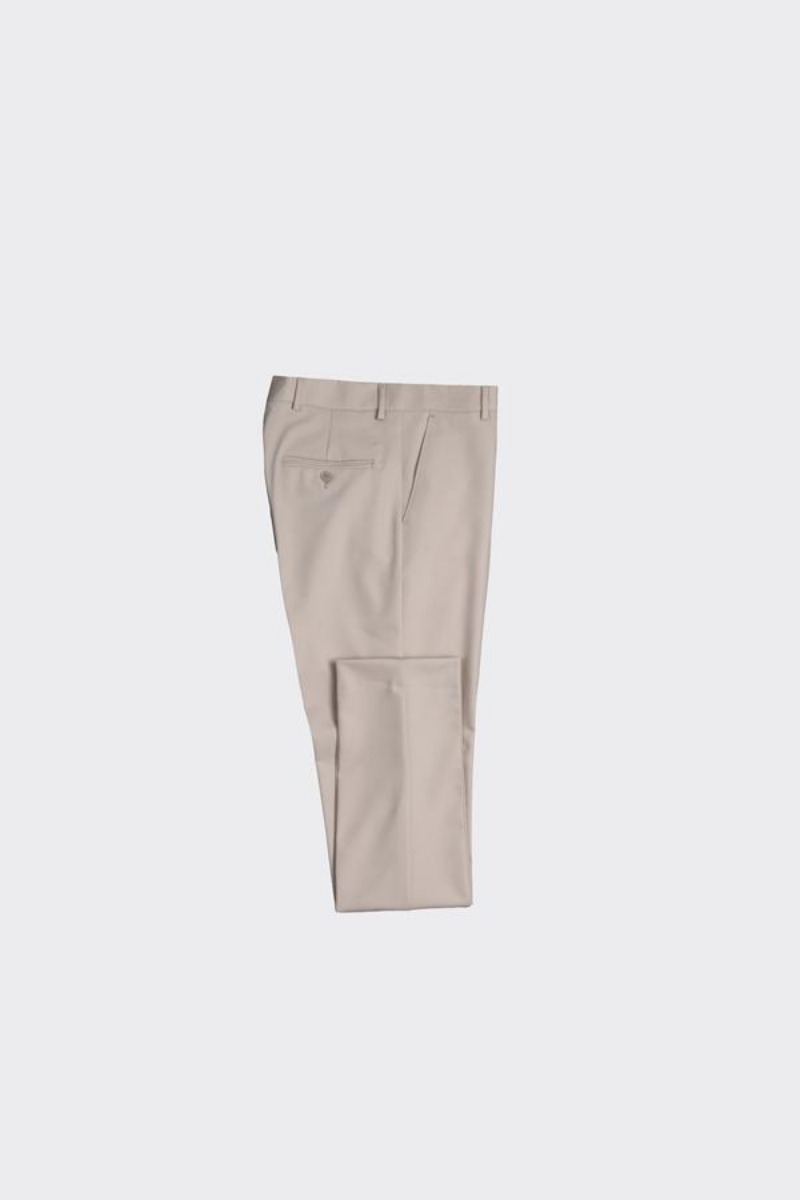 Slim Fit Pantolon - Bej