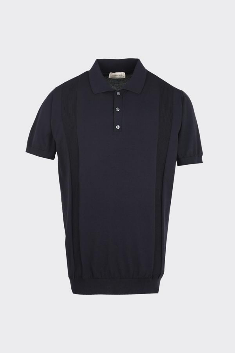 Düğm.polo Yaka K.kol T-shirt - Lacivert