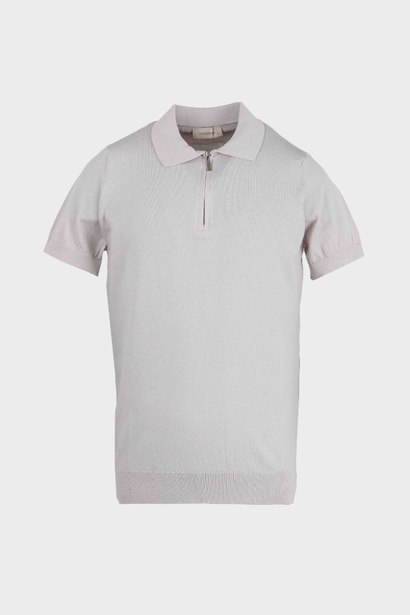 Ferm.polo Yaka K.kol T-shirt - Bej