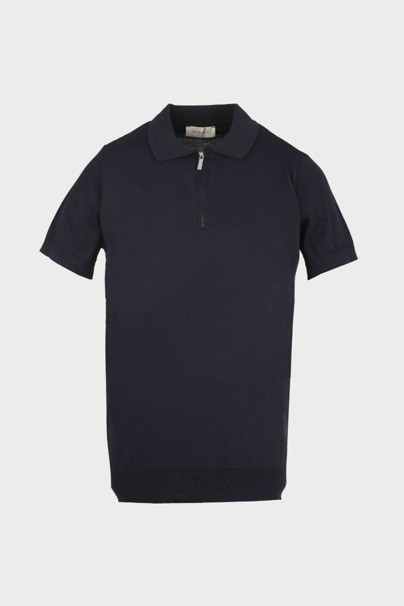 Ferm.polo Yaka K.kol T-shirt - Lacivert