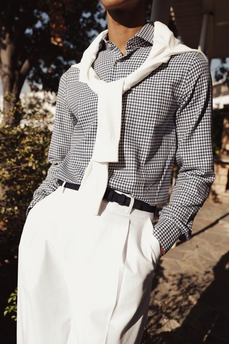 Palermo İtalyan Yaka Gömlek - Kahverengi