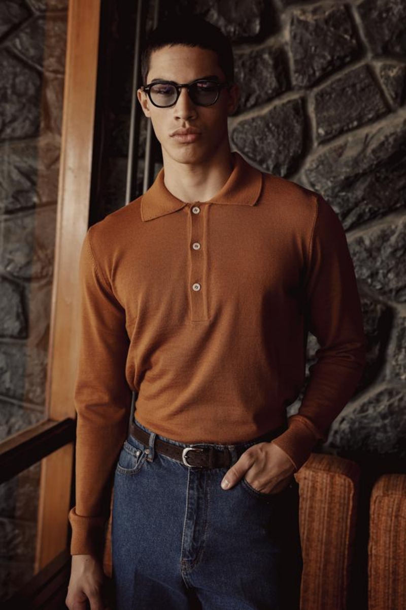 Lora Polo Triko - Tarçın