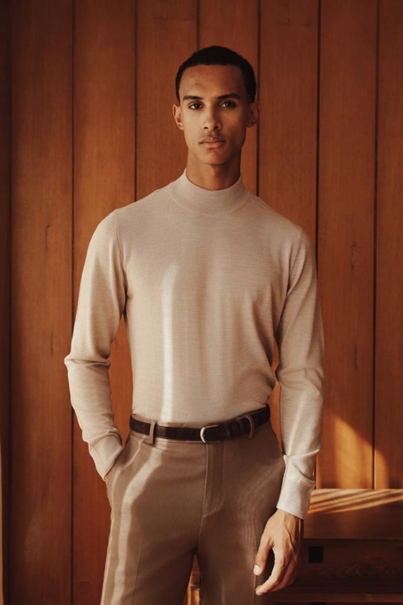 Allure Y.balıkçı Triko - Bej-melanj