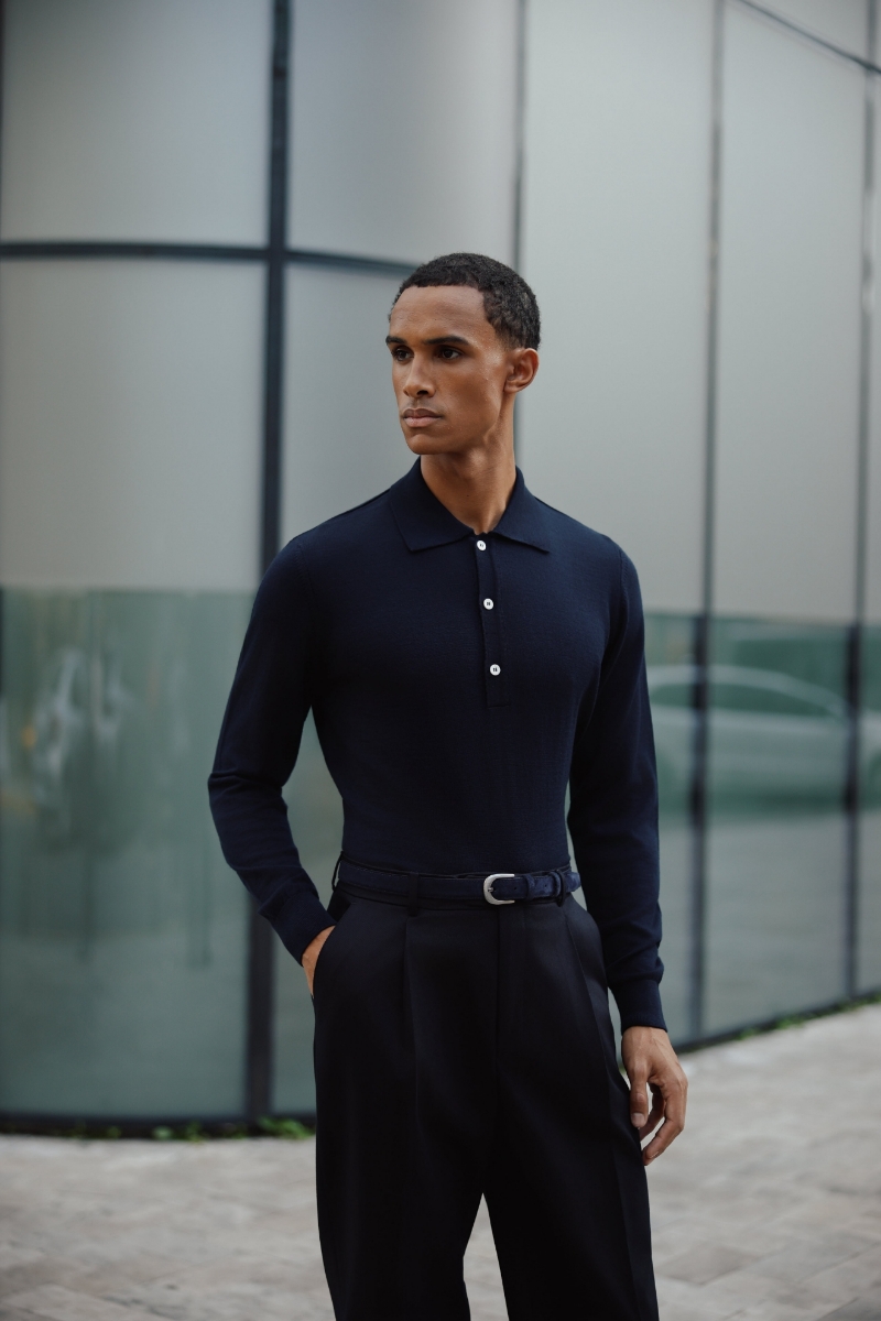 Lora Polo Triko - Lacivert