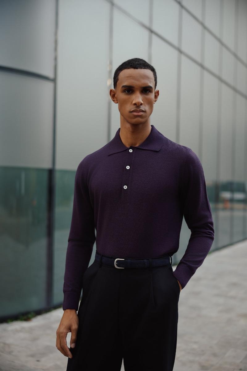 Lora Polo Triko - Mor