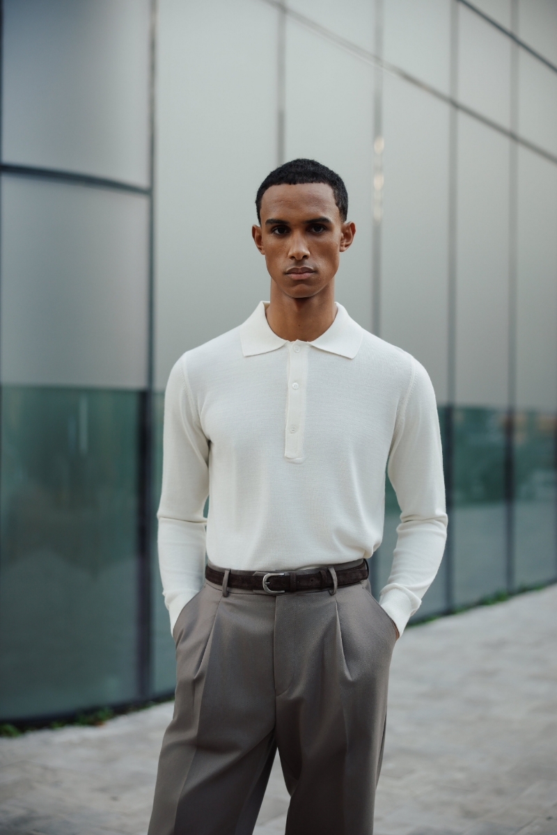 Lora Polo Triko - Ekru