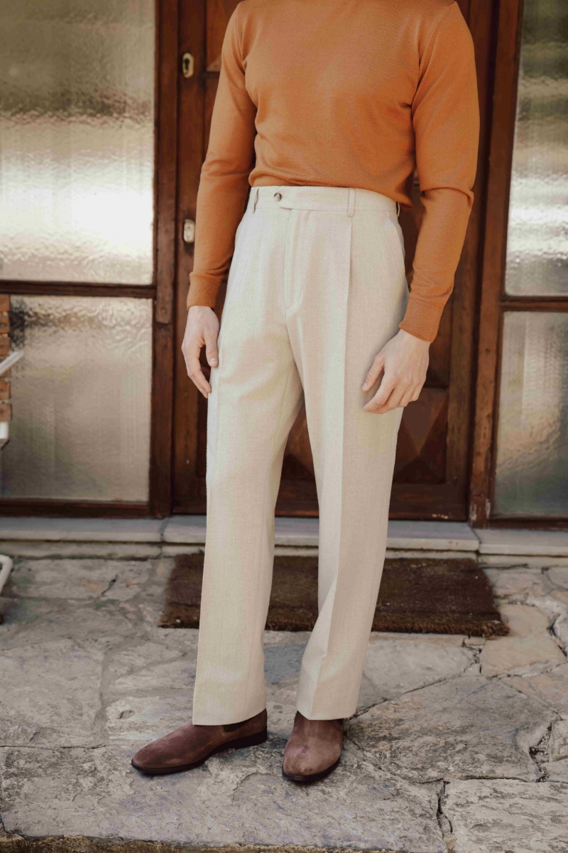 Soho Modern Fit Pantolon - Bej