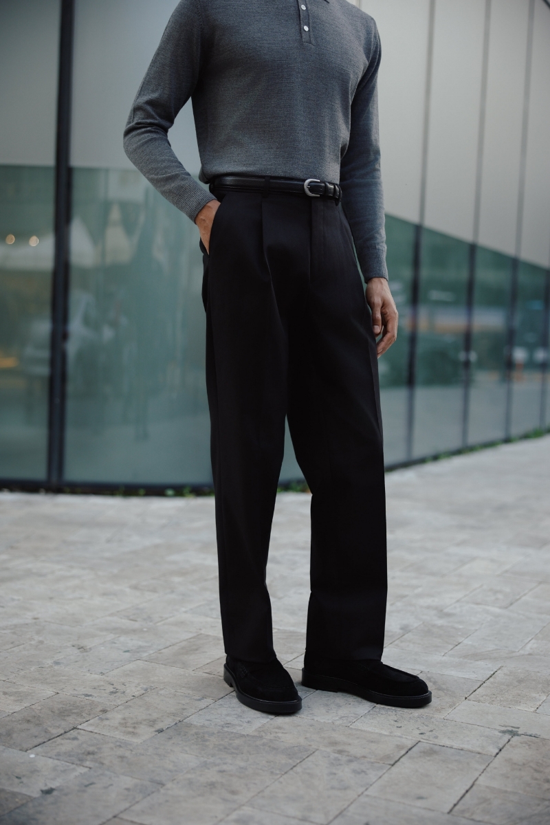 Tokyo Modern Fit Pantolon - Siyah